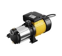 XPOtool Pompe centrifuge multi-étages - 10200 l/h / 1650 W - Hauteur de débit 65 m - 2850 tr/min - Installation d’eau domestique Po
