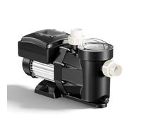 XPOtool Pompe de piscine à vitesse variable 1500 W - Débit 33600 l/h - Hauteur refoulement 18 m - Pompe de filtration et de circulation pour Filtre Eau - Pool Whirlpool Bain remous Jardin