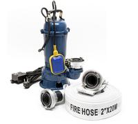 XPOtool Pompe Relevage Eaux usées 22800l/h 1500W Flotteur Pompe submersible