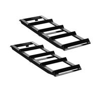 XPOtool Rallonge pour Rampe d’accès 650 x 195 x 680 mm - capacité de Charge 2X 400 kg - en Acier - Rallongement pour rampes Automobiles Chargement Entretien Inspection pour Garage Réparation