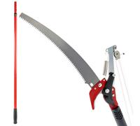 XPOtool Scie télescopique 100-200cm Coupe-branche Élagueur Sécateur Câble Jardin