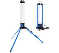 XPOtool Tour d’éclairage Projecteur de chantier LED 200W 360° Spot de 20 000 lumen avec Prise Projecteur Baladeuse Éclairage Obsucurité Dispositif de sécurité Chantier Lampe