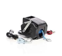 XPOtool Treuil électrique motorisé - 350 W / 12 V - Traction jusqu’à 1570 kg - Vitesse de levage max. 1,8 m/min - Cabestan à câble 10,5 mà une main - Outil Appareil Levage