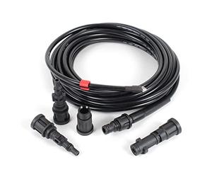 XPOtool Tuyau Déboucheur Canalisation 15m 4 Adaptateurs pour Nettoyeur de haute pression 160bars