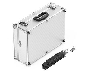 XPOtool Wiltec Coffret Universel 46x33x15,2cm Rangement Transport d'outils Appareils de Mesure Atelier