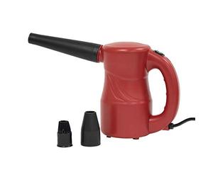 XPOWER A-2S Cyber Duster Electric Air Duster for Dusting, Drying, Gonflement, Blowing, Car Detailing, Ordinateur, Leaf Blowing, 90 CFM, 2 buses + 1 Brush, Moteur haute performance, Eco-Friendly, Rouge