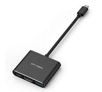 XPPen ACW01 Adaptateur Hub USB C vers USB 3.0 HDMI 4K PD, adaptateur pour tablette graphique/moniteur/TV/smartphone, adaptateur multifonctionnel 3 en 1