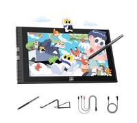 XPPen Artist12 (Gen3) Tablette de dessin portable 12" avec écran | X4 Pen 16K pression | Molettes de cadran + 8 touches | Tablette de dessin artistique portable en verre gravé AG compatible avec