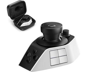 XPPen Pilot Pro Console de Montage Vidéo, Contrôleur de Montage Vidéo Lightroom Photoshop, Manette d’édition avec Plus de 100 Raccourcis Personnalisés, Outils pour Monter Tous Types de Vidéos