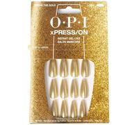 xPRESS-ON - Break the Gold - Faux ongles réutilisables effet gel - OPI