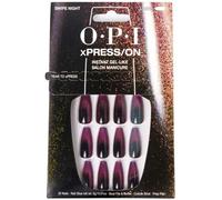 Xpress-On - Swipe Night - Faux Ongles Réutilisables, Effet Gel - Opi Multicolore