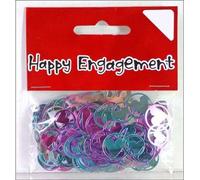 Xpressions4U - Coeur - Confettis, métalliques, fiançailles SG27241 (Taille unique) (Coloré)