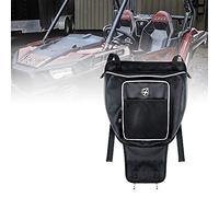 Xprite UTV RZR Sac de rangement pour siège central compatible avec Polaris Razor 570 800 S 900 1000 XP Turbo, avec fermetures éclair résistantes à l'eau et poche tout-terrain Blanc