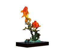 XPSHP25112 Figurine décorative Chinois Tout Laiton Poisson Ornement comme dans l'eau entrée Salon Bo Gu étagère Meuble TV Artisanat décoratif