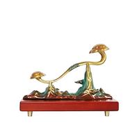 XPSHP25112 Figurine décorative Pur Cuivre Rivières Et Montagnes Ruyi Ornements D'entrée en Laiton Salon Bureau Feng Shui(36 * 13.5 * 25.5cm)