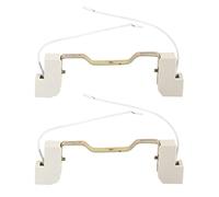 Xptieeck 2X Poignée en Céramique en MéTal de Connecteur de Support de Lampe de Douille D'Ampoule R7S pour La Lumière D'Inondation, 118mm