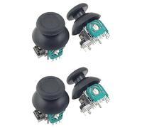 Xptieeck 2X Poignée Manette de Pouce 3D Bascule Gauche et Droite Convient pour / PS4Slim / Pro Remplacement de Bascule de Pouce