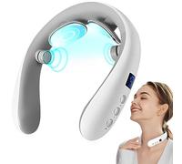 Xpudding Masseur Cervical, Masseur de Cou Electrique, Massage Cervicales et Cou Portable, 10 Modes 16 Intensités, Masseur Cervicales et Cou Chauffant pour la Maison, le Bureau, les Voyages