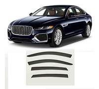 XPZBTV Déflecteurs d'air pour Jaguar XF MK2-X260 2016 2017 2018 2019 2020 2021 2022 2023 2024, BREAKPROOF Durable et de Haute Qualité Pas de Fissures Protection Contre Les UV Deflecteur D air