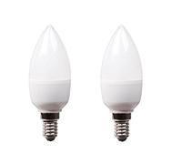 XQ-Lite 10.024.07 (XQ13188/2/5) Ampoule Bougie, Verre, E14, 5.5 W, Blanc, 11.9 x 22.5 x 9.9 cm