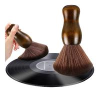 XQ XIAO QIAO Brosse de Nettoyage pour disques vinyles - Nettoyant Anti-poussière Antistatique pour disques vinyles - Nettoyant Vinyle en Bois