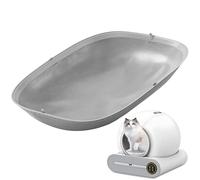 XQDKoon Tapis Litiere Chat Silicone, Imperméable Tapis de Litière pour Chat, Facile à Nettoyer, Comme Alternative au Revêtement de Sol en Silicone Autonettoyant pour Bacs à Litière pour Chats