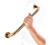 XQHD Poignée De Baignoire pour Handicapés d'or, Salle De Bain WC Barre D'appui Laiton Sécurité Grab Bar Sécurité pour Handicap Personnes Âgées Blessures,40cm