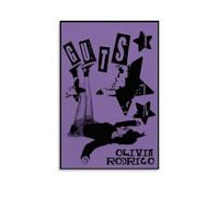 XQHMEP Olivia Poster de l'album Rodrigo Guts - Impression sur toile sans cadre pour décoration d'intérieur, salon, chambre à coucher - 20 x 30 cm