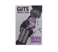XQHMEP Olivia Poster Rodrigo Tour-Guts sur toile sans cadre pour décoration d'intérieur, salon, chambre à coucher - 30 x 45 cm