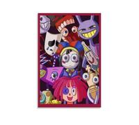 XQHMEP The Amazing Poster numérique sur toile Motif cirque et anime, décoration murale pour maison, salon, chambre à coucher, 20 x 30 cm, sans cadre