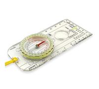 XQIGI Boussole d'orientation transparente pour randonnée - Boussole professionnelle portable lumineuse pour enfants, scouts, navigation et lecture de cartes