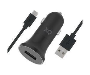 Xqisit 36076 chargeur d'appareils mobiles Smartphone Noir Allume-cigare Auto