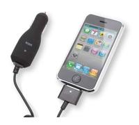 Xqisit Car Charger Pour Iphone/Ipad Black 2000 Mah