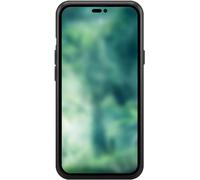 XQISIT Coque Silicone Anti Bac pour iPhone 14 Pro - Noir Minuit
