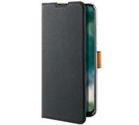 XQISIT Slim Portefeuille Étui Pour Huawei P20 Pro Noir/ Fauve 2 Carte avec Stand