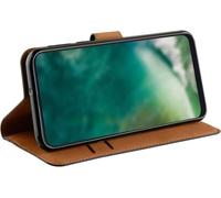 XQISIT Slim Portefeuille pour Samsung Galaxy S20 Ultra Noir Pied Fonction Cartes