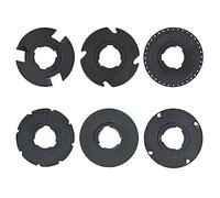 XQK 60010 Lot de plaques de semences optionnelles pour semis de jardin EarthWay 1001-B. Contient des carottes claires, du maïs soufflé, du concombre, des haricots de lima, du brocoli et des plaques de