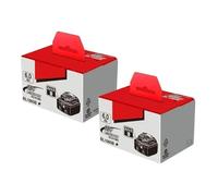 Xqscvqwfa Lot de 2 batteries 18 V 6,0 Ah compatibles avec outils électriques Makita BL1830 BL1830B BL1840 BL1840B BL1850 BL1860B