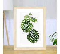 XQSSB Cadre Photos Une Variété de Styles de Mur de Bûches 27,9 × 35,5cm