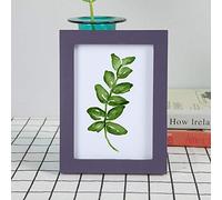 XQSSB Cadres Photos Décoratif Tenture Murale en Bois Massif Violet 27X38cm