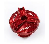 XQTopePC Boulon Bouchon De Remplissage D'huile pour CRF150R CRF250R CRF450R CRF450X CRF250L CRF250M Rallye CRF1000L CRF 125R 150R 250R 450R 250L Bouchon De Remplissage D'huile(Rouge)