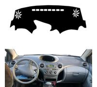 XQYSXG - Couverture de Tableau de Bord de Voiture Couvertures de Tableau de Bord intérieures Anti-Rayures - pour Toyota Vitz Yaris Platz 1999-2005 LHD RHD
