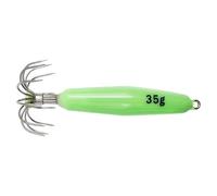 XQZWYFCBJB 12 Needle Squid Hook with Glow Coating for Enhances Night Fishing Stainless Steel Construction Balanced Swimming Action Saltwater Fishing Tackle