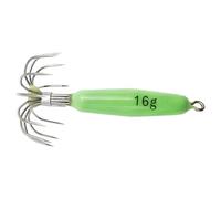XQZWYFCBJB 12 Needle Squid Hook with Glow Coating for Enhances Night Fishing Stainless Steel Construction Balanced Swimming Action Saltwater Fishing Tackle