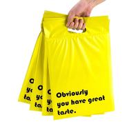 Xr-Enveloppes Postales Auto-Adhésives Violettes Avec Poignée,Sacs D'expédition Faciles À Transporter,De Toute Évidence,Vous Avez Un Excellent Goût,100 Pièces - Type 30pcs 25.5x33-6-5 #E