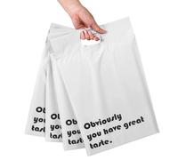 Xr-Enveloppes Postales Auto-Adhésives Violettes Avec Poignée,Sacs D'expédition Faciles À Transporter,De Toute Évidence,Vous Avez Un Excellent Goût,100 Pièces - Type 50pcs 25.5x33-6-5 #C