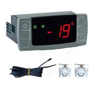 XR02CX-5N0C1 Contrôleur de thermostat de température numérique,dégivrage hors cycle 230V / 50-60Hz avec entrée de sonde pour unités de réfrigération stockage frigorifique