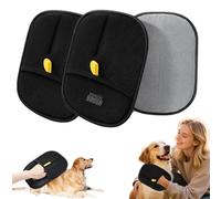 XRASKU The Magic Brush Pet Hair Remover, Magic Brush Pet Hair, Double Sided Pet Hair Removal Glove, 2025 Upgraded Pet Pal Hair Removal Glove, Reusable Pets Hairs Electrostatic Gloves for Pets (2pcs)