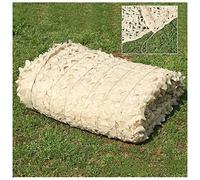 Xrdbfd Filet De Camouflage,Grande Couverture De Filet Camo,Filet D'ombrage Extérieur,pour Armée,Chasse,décoration De Fête,Filet De Camouflage Crème Solaire Beige,1,5/2/4/6/8/10m,4x6m(13 * 19.7ft)