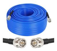 XRDS -RF Câble SDI de 100 m, câble 3G/6G-SDI BNC 75 Ohm RG59 BNC mâle pour moniteur HD SDI 3G/6G, enregistreur vidéo, convertisseur, répartiteur, caméra de sécurité